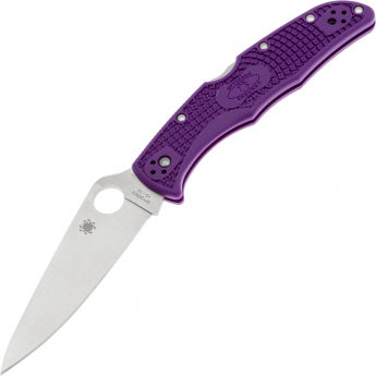 Складной нож SPYDERCO ENDURA 4 сталь VG-10, рукоять Purple FRN